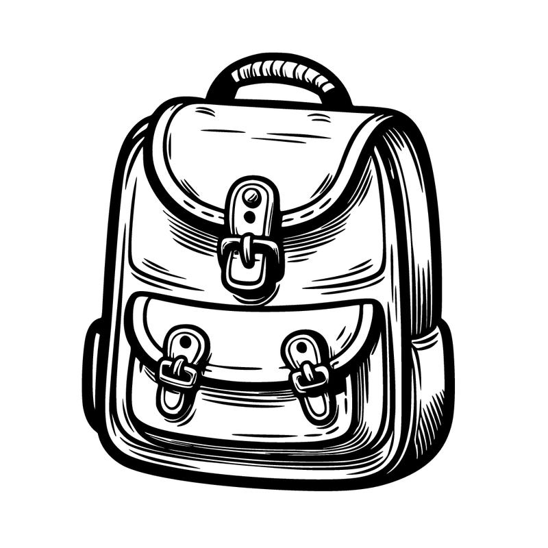 a school bag