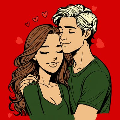 realistic couple