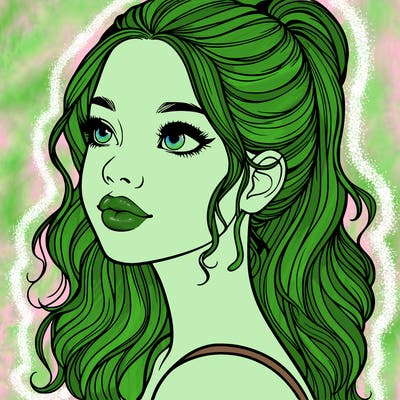 beautiful realistic girl