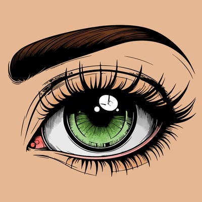 realistic eye
