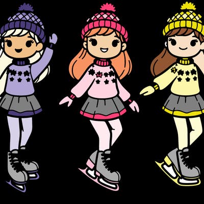 ice skater girl