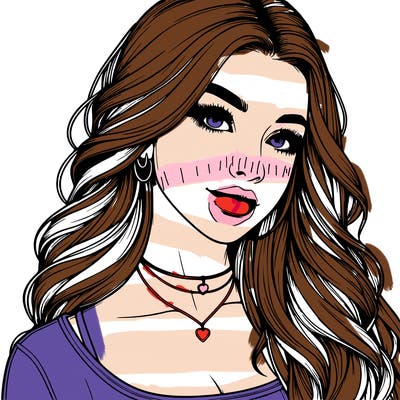 detailed realistic girl