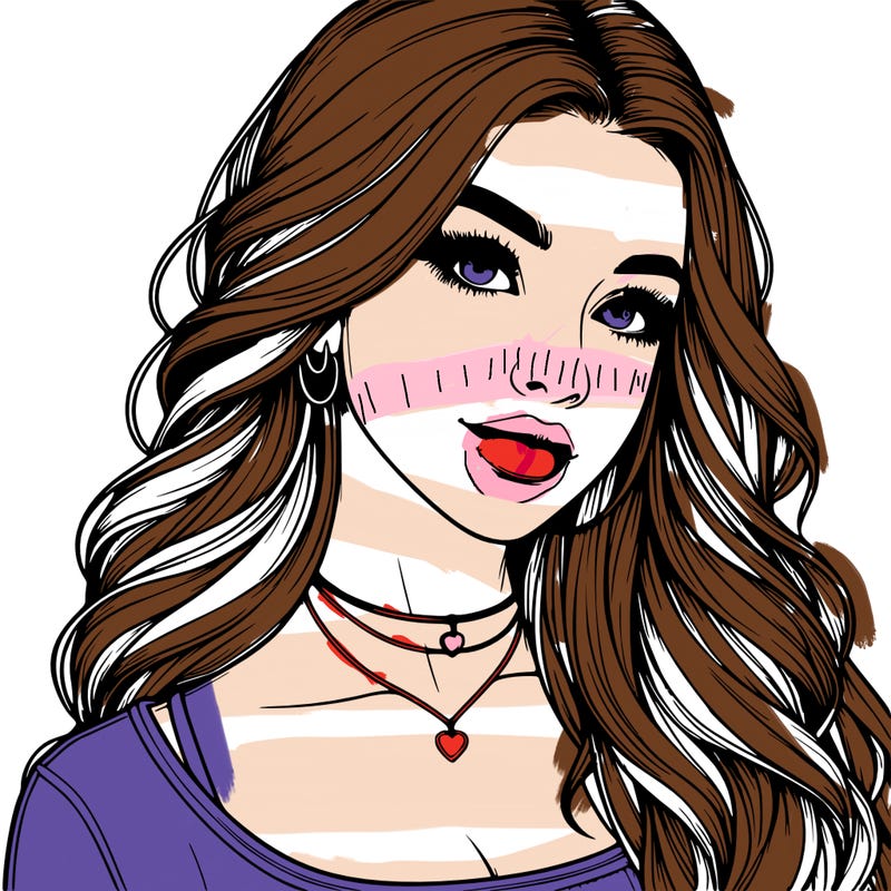 detailed realistic girl