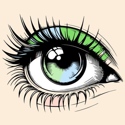 realistic eye