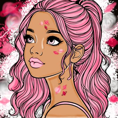 beautiful realistic girl