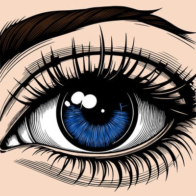 realistic eye