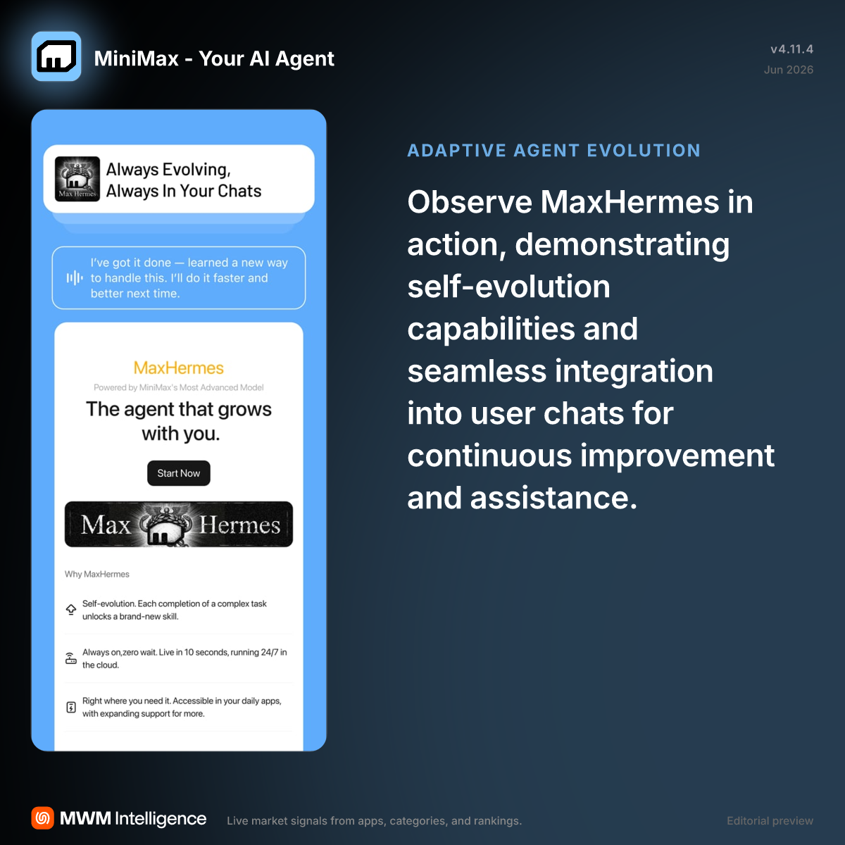 MiniMax - Your AI Agent - Productivity App | MWM