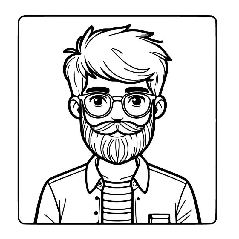 man with glasses and beard
