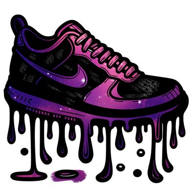 drippy nike shoe