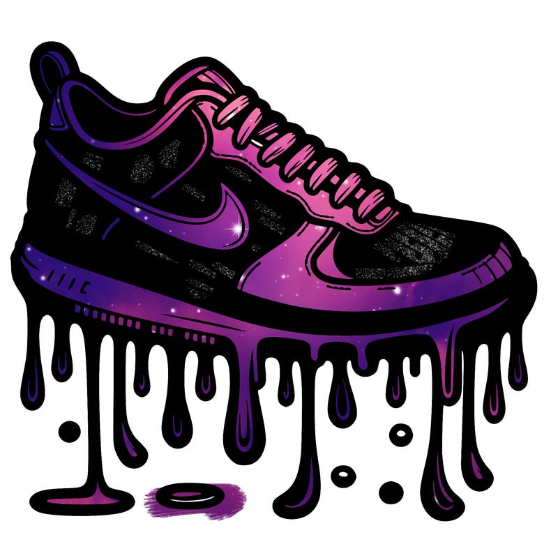 drippy nike shoe