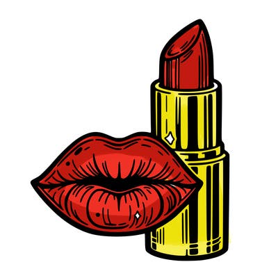 lips and lipstick