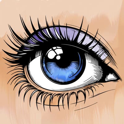 realistic eye