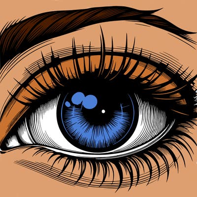 realistic eye