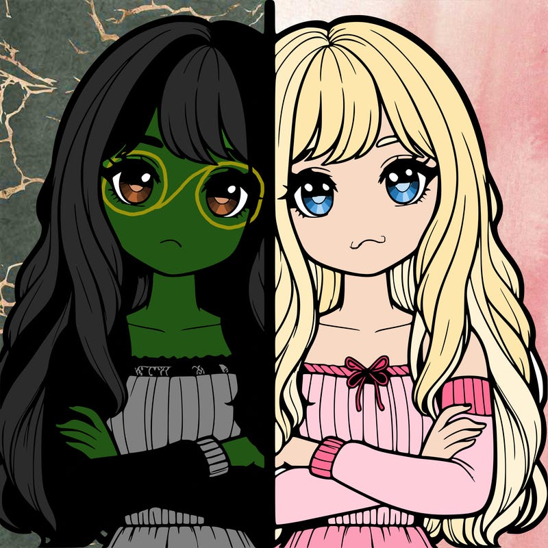 realistic girls split