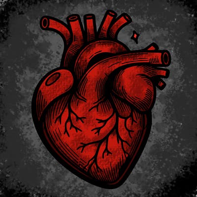 realisticl heart