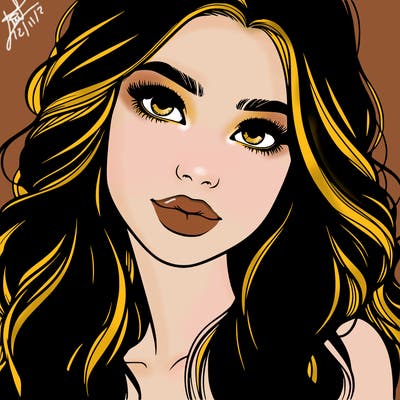 beautiful realistic girl