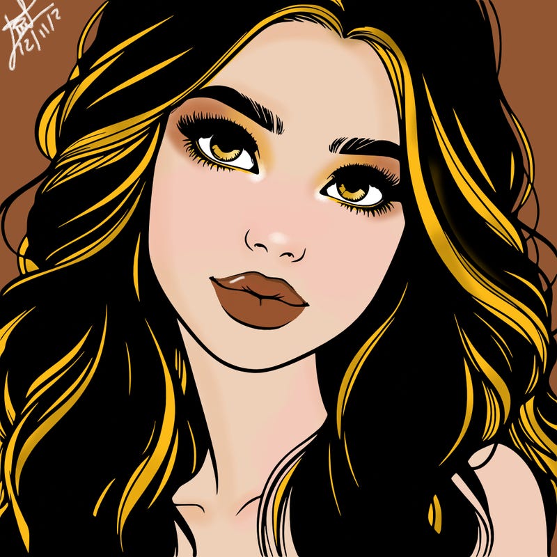 beautiful realistic girl