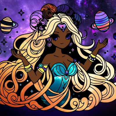 galaxy goddess