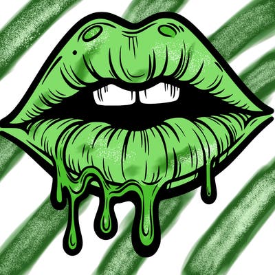 lips that look realistic and drip