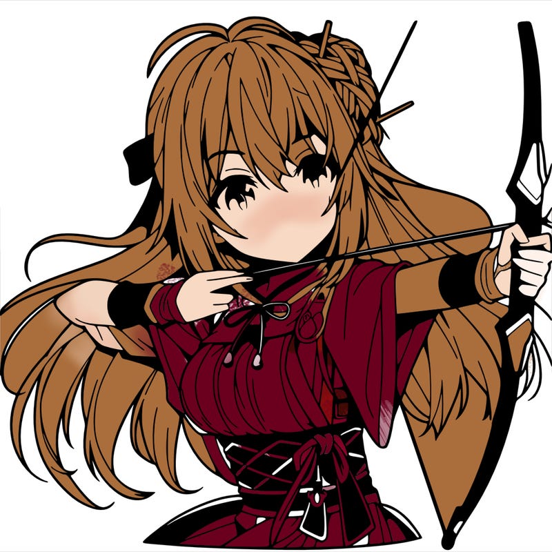 demon-hunting anime girl