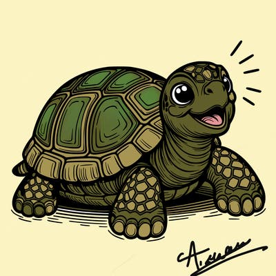 realistic turtle