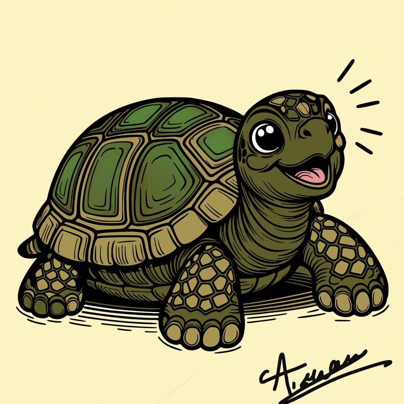 realistic turtle