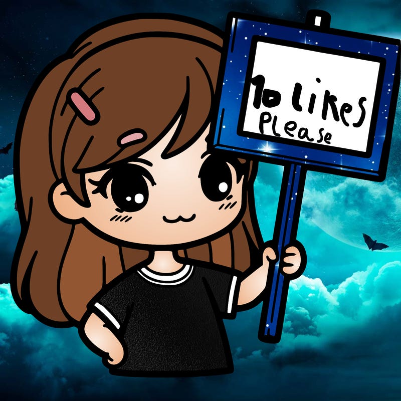 girl with sign