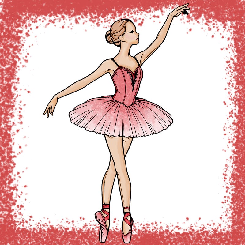 realistic ballerina