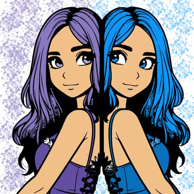 a realistic girl split