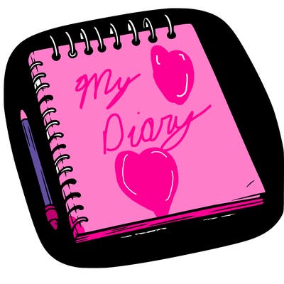 a blank sketch pad