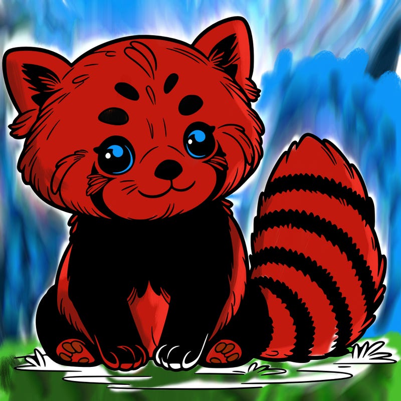red panda