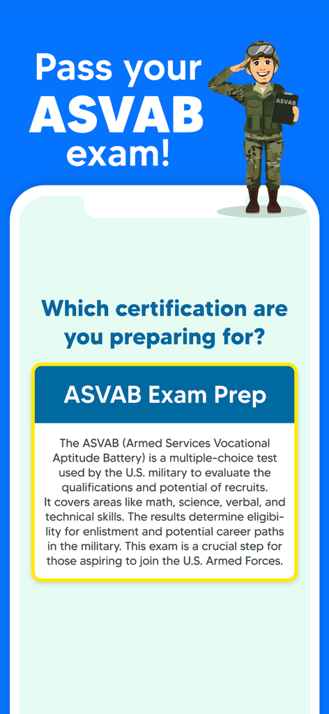 ASVAB Practice Test 2025: Prep - Education App | MWM
