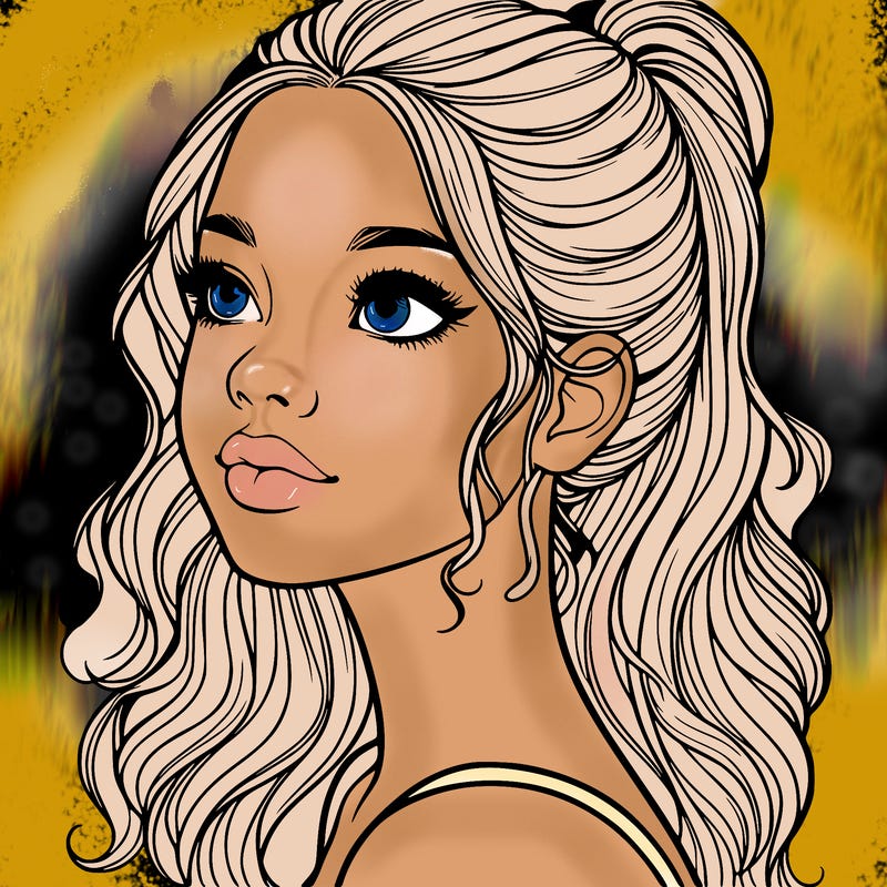 beautiful realistic girl