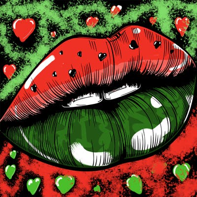realistic lips
