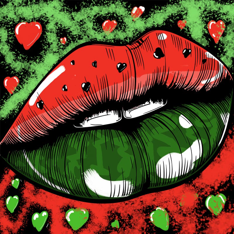 realistic lips