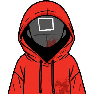 faceless girl in hoodie
