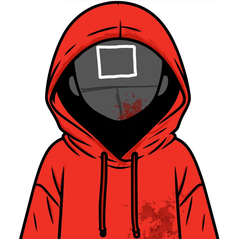 faceless girl in hoodie