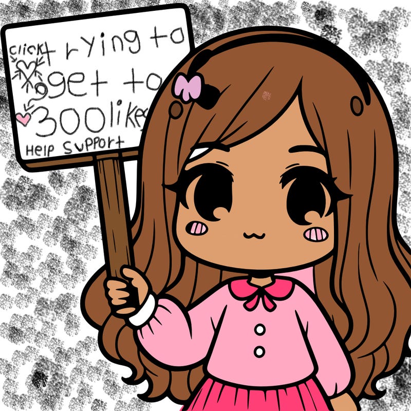 a girl holding a sign