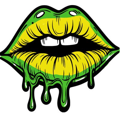 lips that look realistic and drip