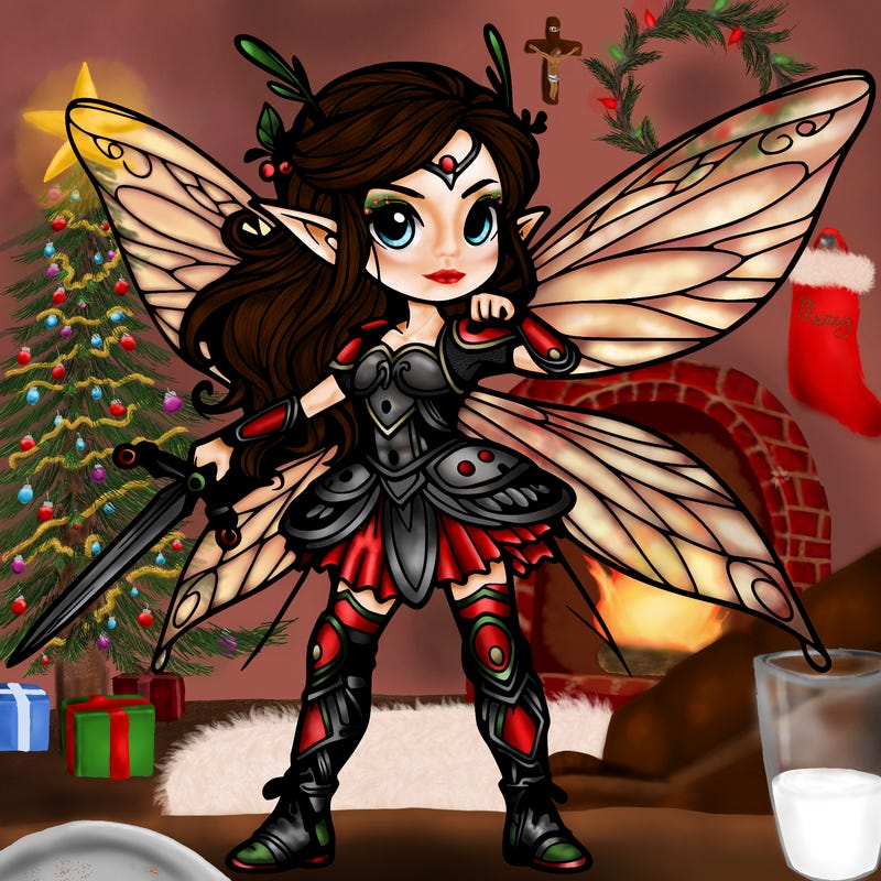 fantasy fairy warrior