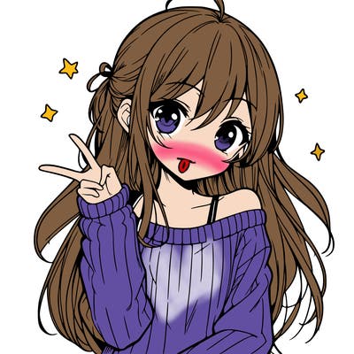 manga girl