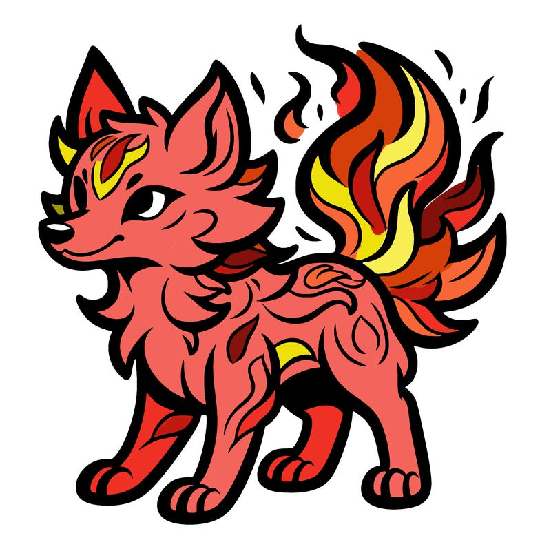 fire wolf