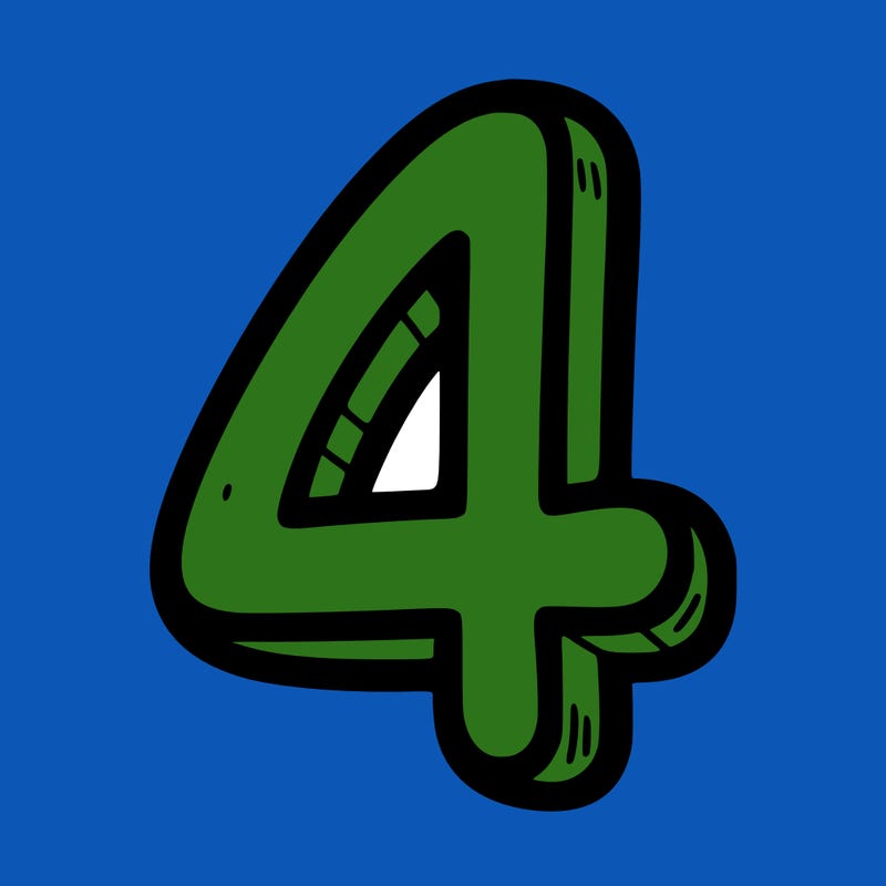 the number 4