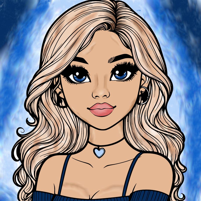 realistic pretty girl