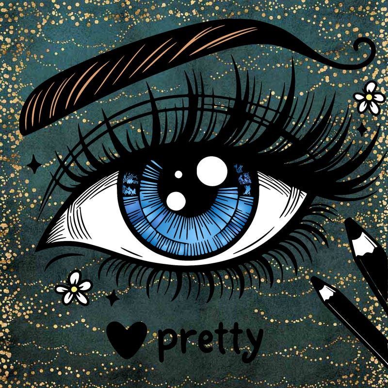 pretty eye