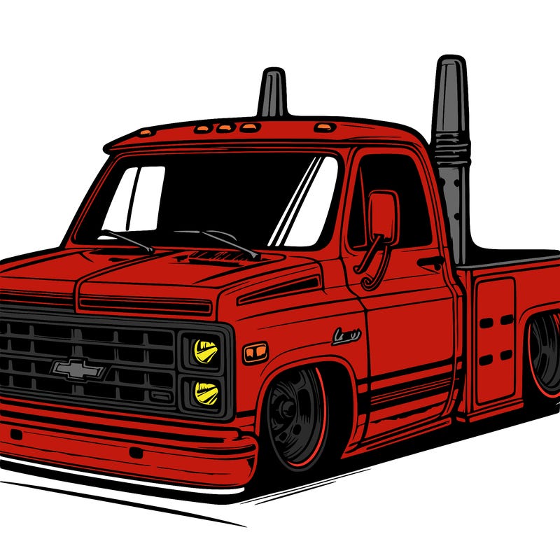 a low truck chevi