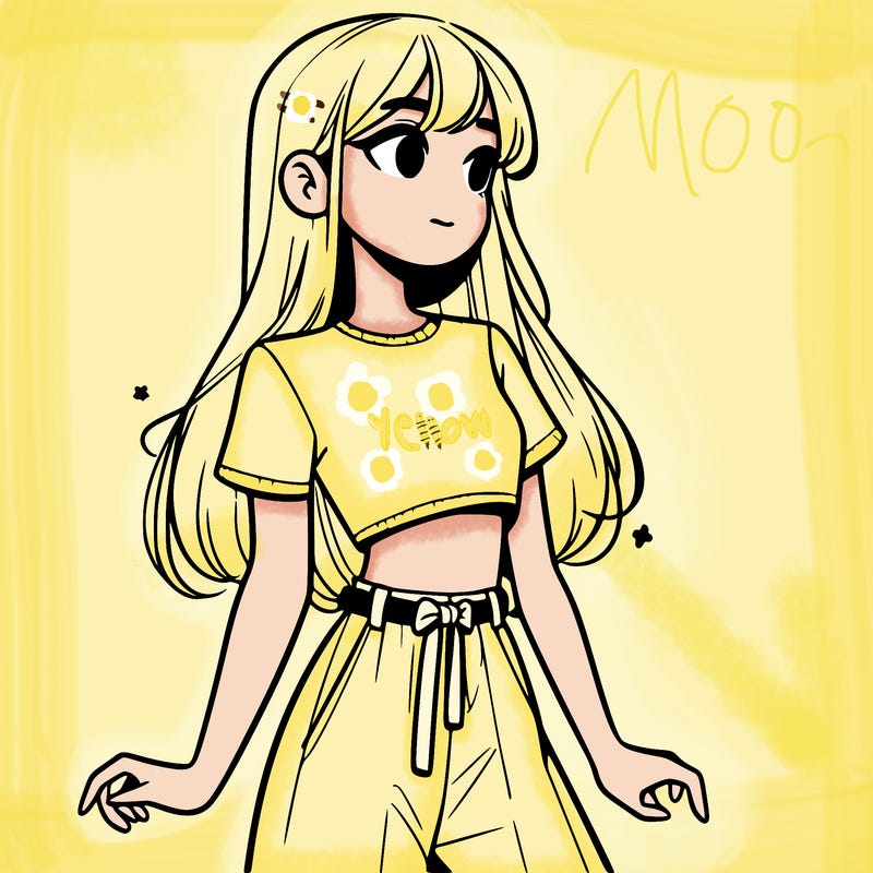 girl in a cute crop top