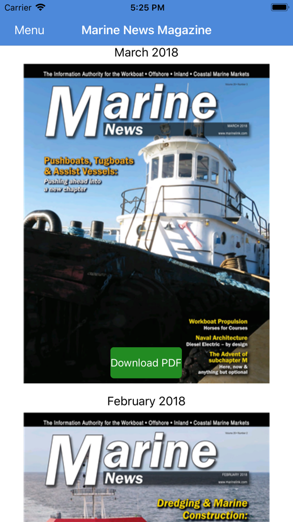 Maritime Global News - Archive of Marine News Magazine issues available for download