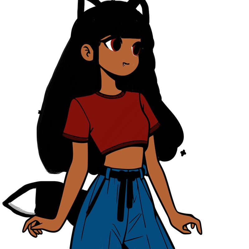 girl in a cute crop top