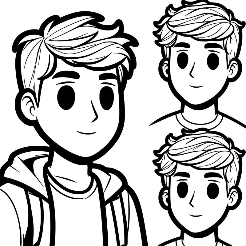 guy with blonde hair